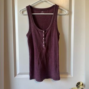 American Eagle maroon tank, medium